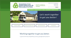 Desktop Screenshot of cprphysicaltherapy.com